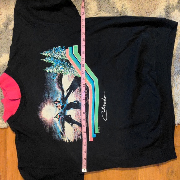 VTG Vintage 1986 Colorado Skiing Collard Crewneck Sweatshirt, size XL - Picture 14 of 15